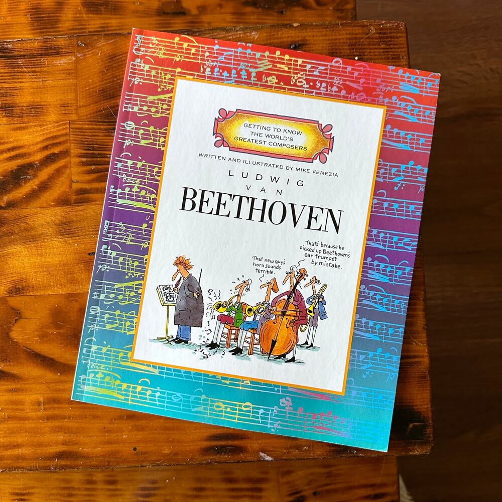 Vintage '96 Getting To Know The World's Greatest Composers Beethoven Book